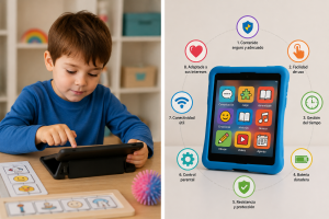 Tablets para niños con TEA