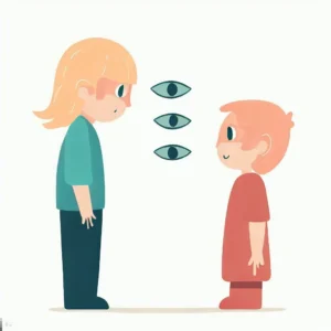 Signos tempranos del TEA: FALTA de contacto visual en el autismo